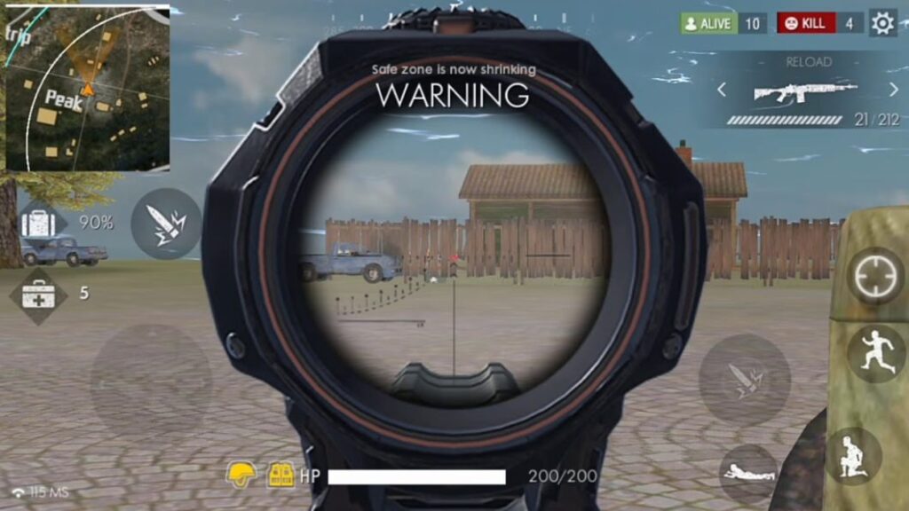 How to improve the aim in Free Fire